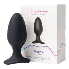   LOVENSE Hush 2 L - wiederaufladbarer kleiner Analvibrator (57mm) - schwarz