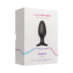   LOVENSE Hush 2 L - Akkubetriebener kleiner Analvibrator (57 mm) - Schwarz