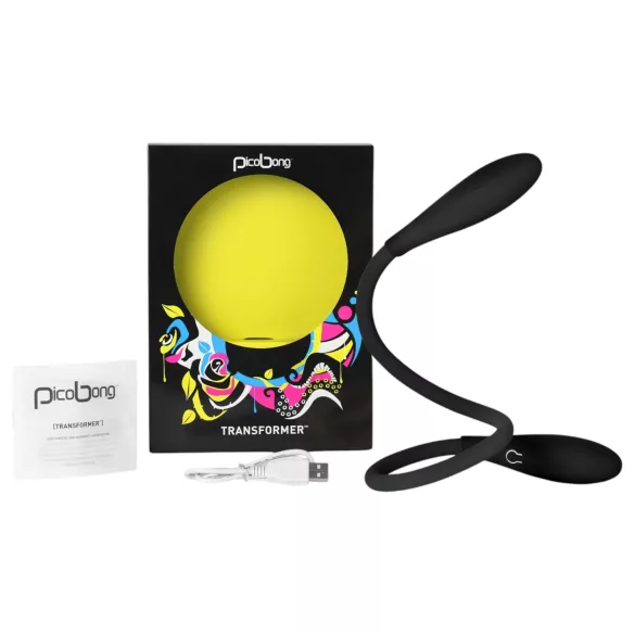Picobong Transformer - wasserfester Unisex-Vibrator (schwarz)