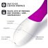 LELO Mona Wave - Wasserdichter G-Punkt Vibrator (Lila)