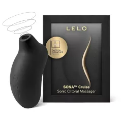 LELO Sona Cruise - Schallwellen-Klitorisstimulator (schwarz)
