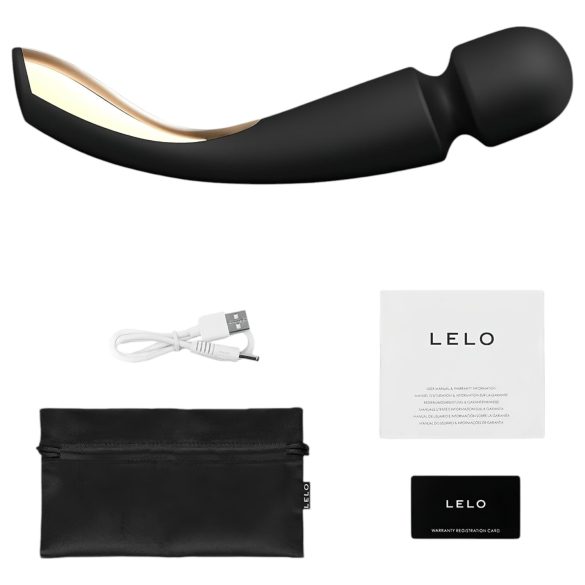 LELO Smart Wand 2 - groß - Akku-Massagevibrator (schwarz)