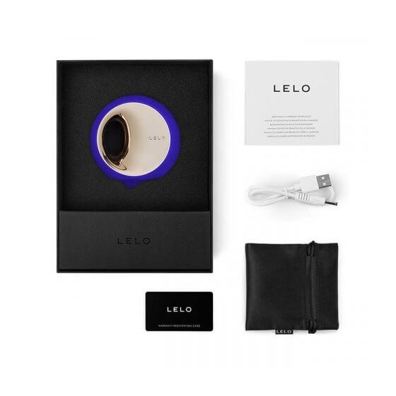 LELO Ora 3 - Oralsex-Simulator und Klitorisvibrator (königsblau)