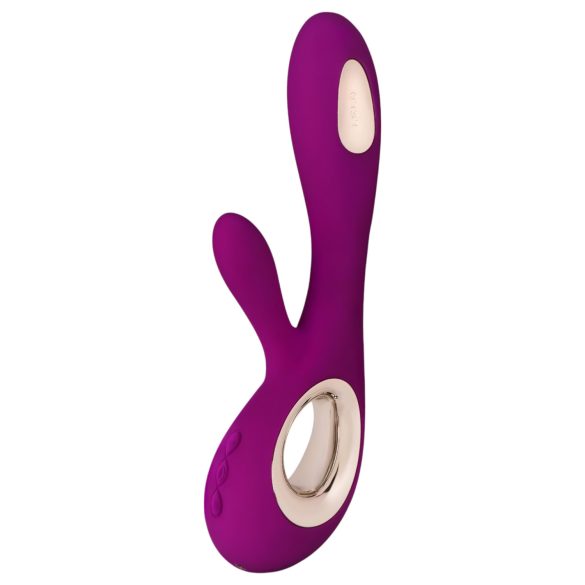 LELO Soraya Wave - Akku-Vibrator mit Klitoralarm und Wellenfunktion (Violett)