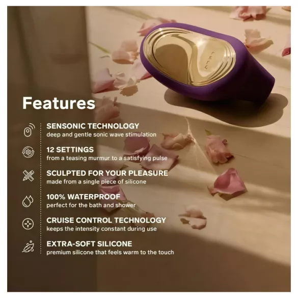 LELO Sona 2 Cruise - Schallwellenvibrator für die Klitoris (Schwarz)