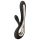 LELO Soraya 2 - Wiederaufladbarer, wasserdichter Vibrator mit Klitorisarm (schwarz)