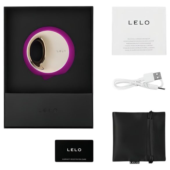 LELO Ora 3 - Oralsex-Simulator & Klitoris-Vibrator (Lila)