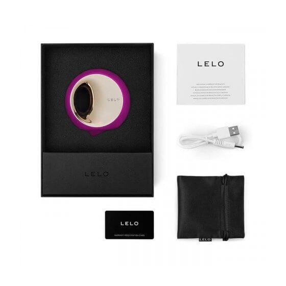 LELO Ora 3 - Oral-Sex-Simulator und Klitoris-Vibrator (lila)