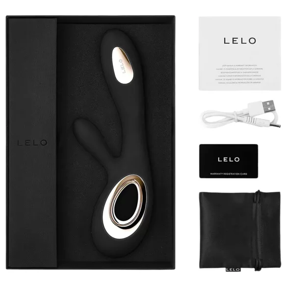 LELO Soraya Wave - Klitarme Wackelvibrator (schwarz)
