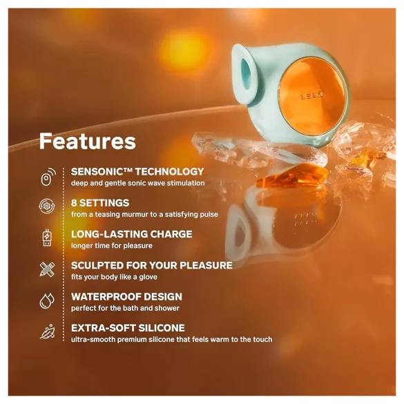 LELO Sila - Wasserdichter Schallwellenvibrator für die Klitoris (Lila)