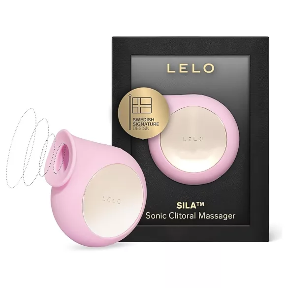 LELO Sila - Wasserdichter Klangwellen-Klitorisstimulator (Pink)