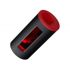   LELO F1s V2 - Smart wiederaufladbarer interaktiver Masturbator (schwarz-rot)