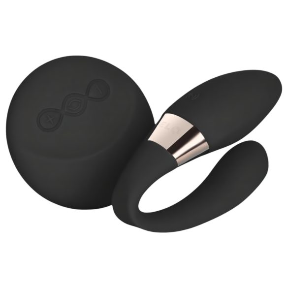 LELO Tiani Duo - Silikon Paar-Vibrator (Schwarz)