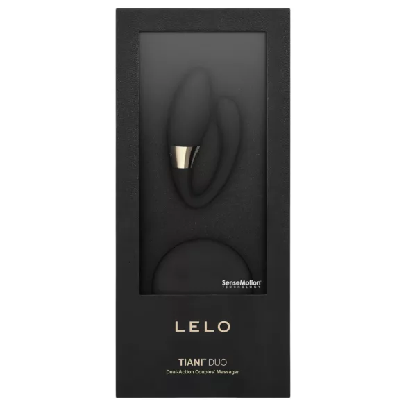 LELO Tiani Duo - Silikon Paarvibrator (schwarz)