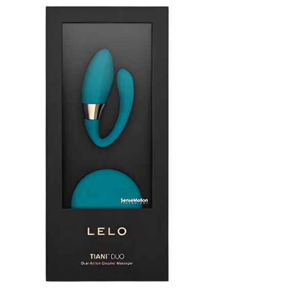 LELO Tiani Duo - Silikon-Paarvibrator (blau)