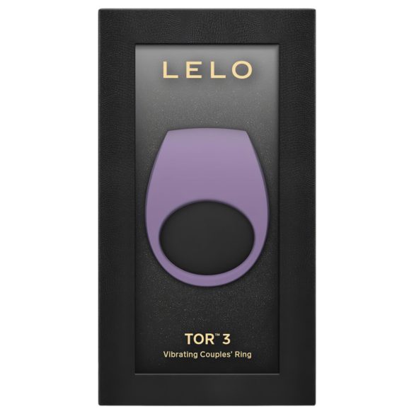 LELO Tor 3 - Wiederaufladbarer, smarter Vibrations-Penisring (Lila)