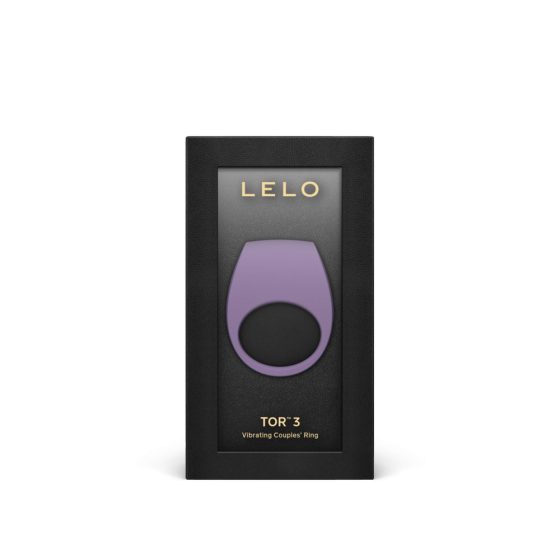 LELO Tor 3 - Akkubetriebener, intelligenter Vibrations-Penisring (Lila)
