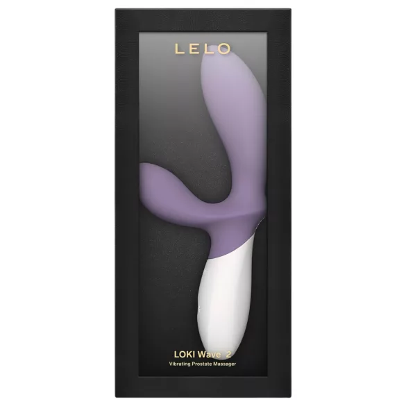 LELO Loki Wave 2 - Wiederaufladbarer, wasserdichter Prostatavibrator (Violett)
