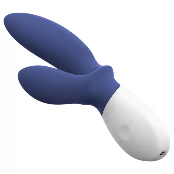 LELO Loki Wave 2 - Wiederaufladbarer, wasserdichter Prostata-Vibrator (blau)
