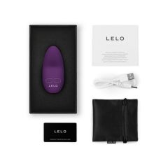   LELO Lily 3 - wiederaufladbarer, wasserdichter Klitoris-Vibrator (dunkellila)