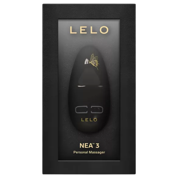 LELO Nea 3 - Wiederaufladbarer, wasserfester Klitorisvibrator (schwarz)
