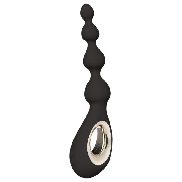 LELO Soraya Beads - Wiederaufladbarer, wasserdichter Anal-Vibrator (Schwarz)