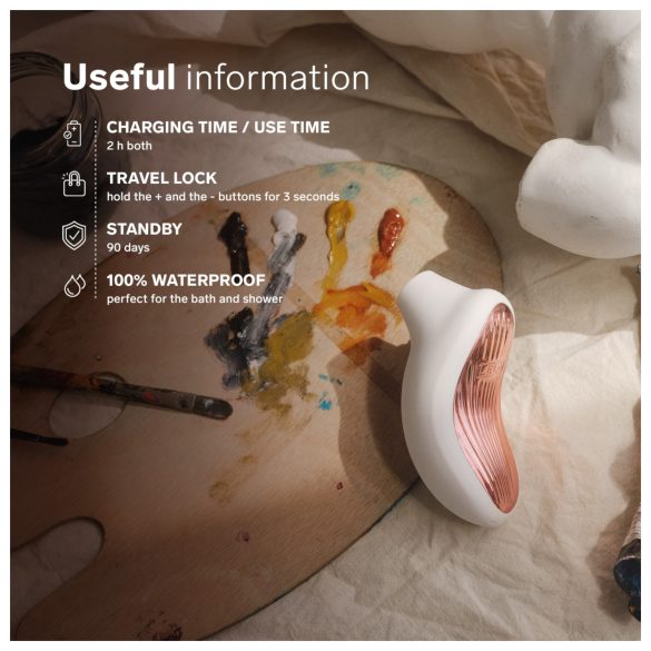 LELO Sona 3 - Schallwellenvibrator für Klitoris (Weiß)