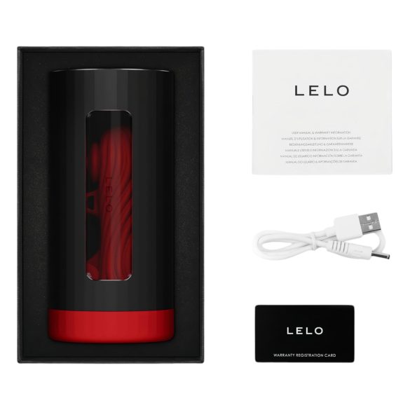 LELO F1s V3 XL - interaktiver Masturbator (rot)