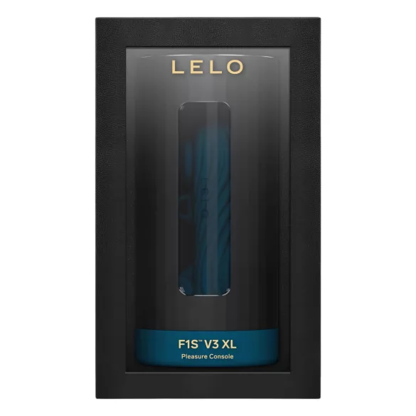 LELO F1s V3 XL - Interaktiver Masturbator (Schwarz-Blau)