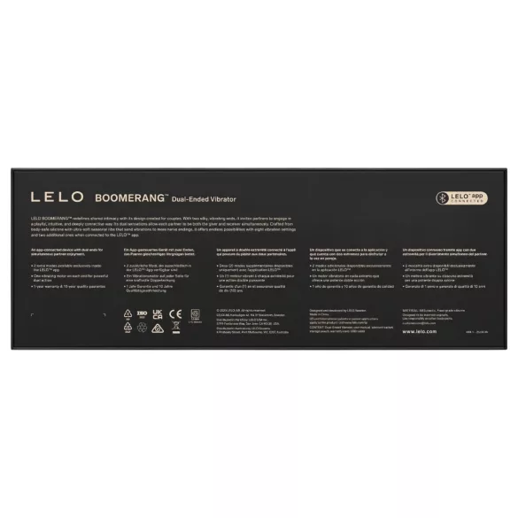 LELO Boomerang - doppelseitiger Vibrator (lila)