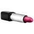 Blush Lipstick Rosé - wasserdichter Vibrator in Lippenstiftform (schwarz-pink)