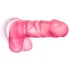 B Yours Sweet N Hard 4 - Hoden-Dildo - 18cm (rosa)