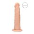 RealRock Dong 7 - naturgetreuer Dildo (17 cm) - hautfarben