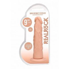 RealRock Dong 9 - realistischer Dildo (23cm) - Naturfarbe