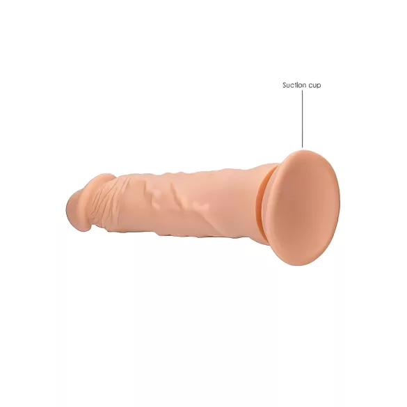 RealRock Dong 10 - naturgetreuer Dildo (25 cm) - naturfarben