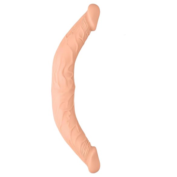 RealRock Double Dong 14 - Doppel-Dildo (36cm) - hautfarben