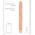 RealRock Double Dong 14 - Doppel-Dildo (36cm) - hautfarben