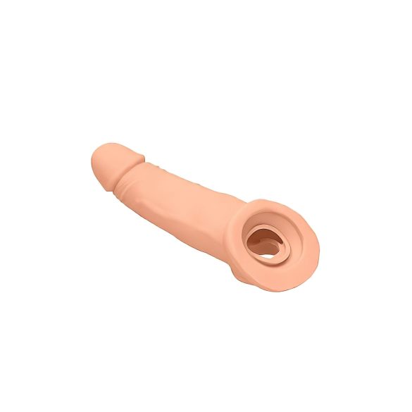 RealRock Penis Sleeve 9 - Penismanschette (21,5cm) - natur