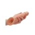 RealRock Penis Hülle 9 - Penishülle (21,5 cm) - Natur