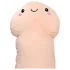 Knuddelbarer Plüschpenis - 60cm (natur)