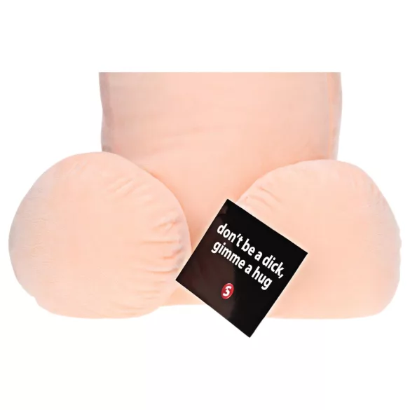 Knuddelbarer Plüschpenis - 60cm (natur)
