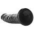 RealRock Slim realistische Dildo - 15,5 cm (schwarz)
