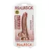 RealRock - Dildo mit Hoden - 15,5cm (dunkel natürlich)