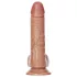 RealRock - Dildo mit Hoden - 15,5cm (dunkel natürlich)