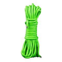 Ouch! - Leuchtendes Bondage-Seil - 5m (Grün)