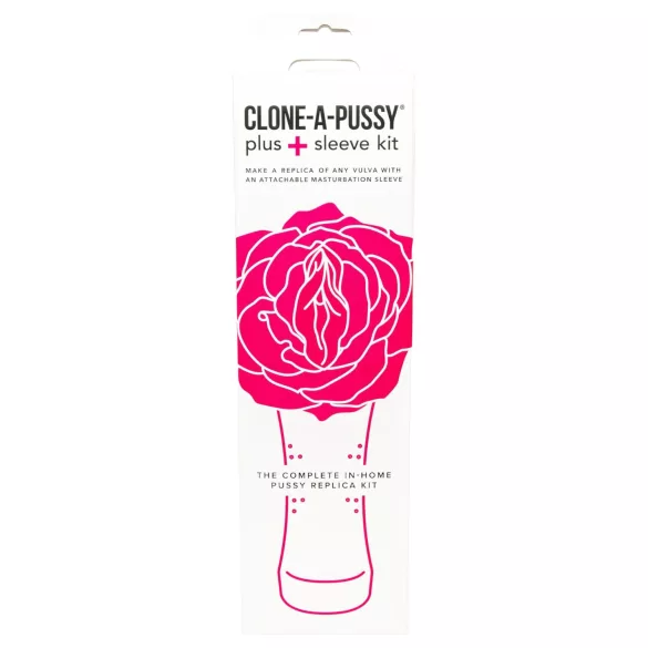 Clone-a-Pussy - Vulvaabdruck- und Manschettenset (Pink)