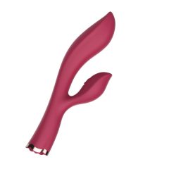   Raytech Rose - wiederaufladbarer, wasserdichter Vibrator mit Klitorisarm (rot)