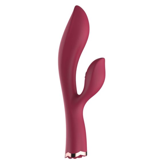 Raytech Rose - wiederaufladbarer, wasserdichter Vibrator mit Klitorisarm (rot)