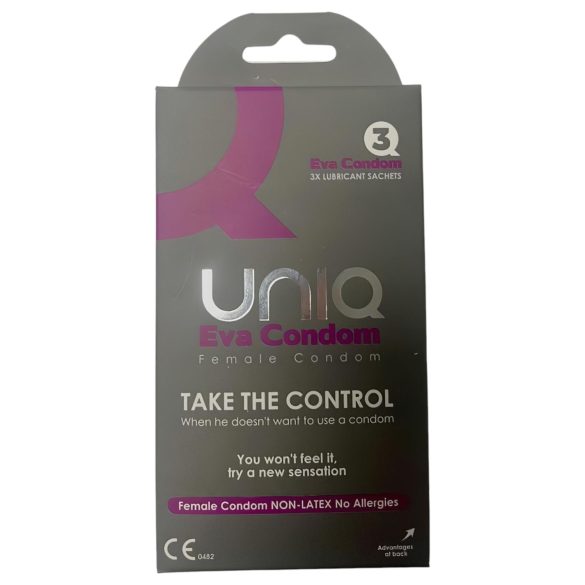 Uniq Eva - Latexfreie Damenkondome (3 Stk)