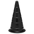 Doc Johnson TitanMen Anal Stretcher - konischer Analdehner-Plug (schwarz) - 15 cm